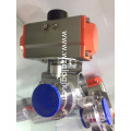 Stainless Steel Electric Sanitary Welded Butterfly Valve